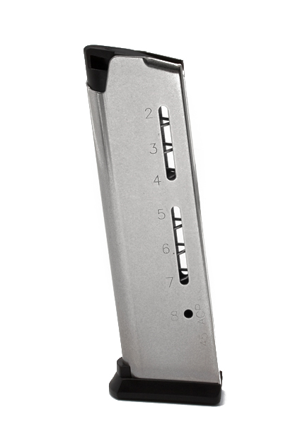 Wilson Combat Wilson Combat 1911 Elite Tactical Magazine, .45 ACP, Full-Size, 8 Round, ETM Base Pad