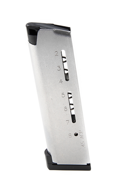 Wilson Combat 1911 Elite Tactical Magazine, .45 ACP HD/+P, Full-Size, 8 Round, Aluminum Base Pad