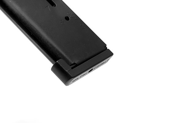 Wilson Combat Wilson Combat 1911 Elite Tactical Magazine, .45 ACP HD/+P, Full-Size, 8 Round, Aluminum Base Pad, Bl