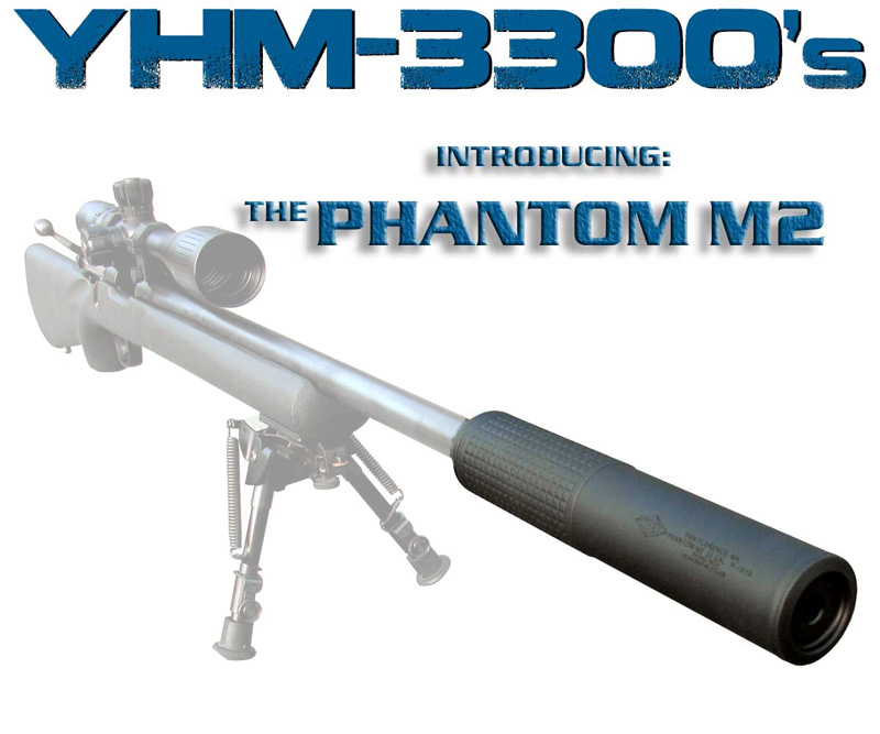 Yankee Hill Machine Co Yankee Hill Machine Phantom M2 762 Rifle 5/8x24